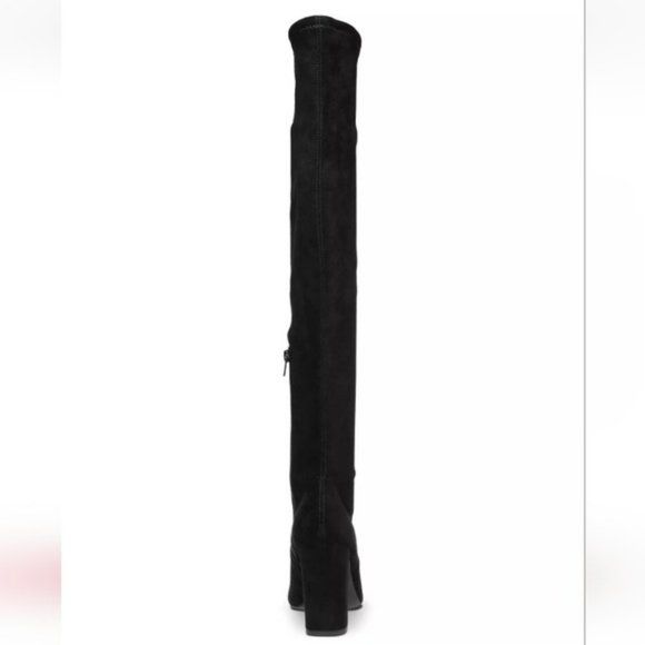 Wild Pair Bravy Over-the-Knee Stretch Boots Black -5 - Picture 4 of 10